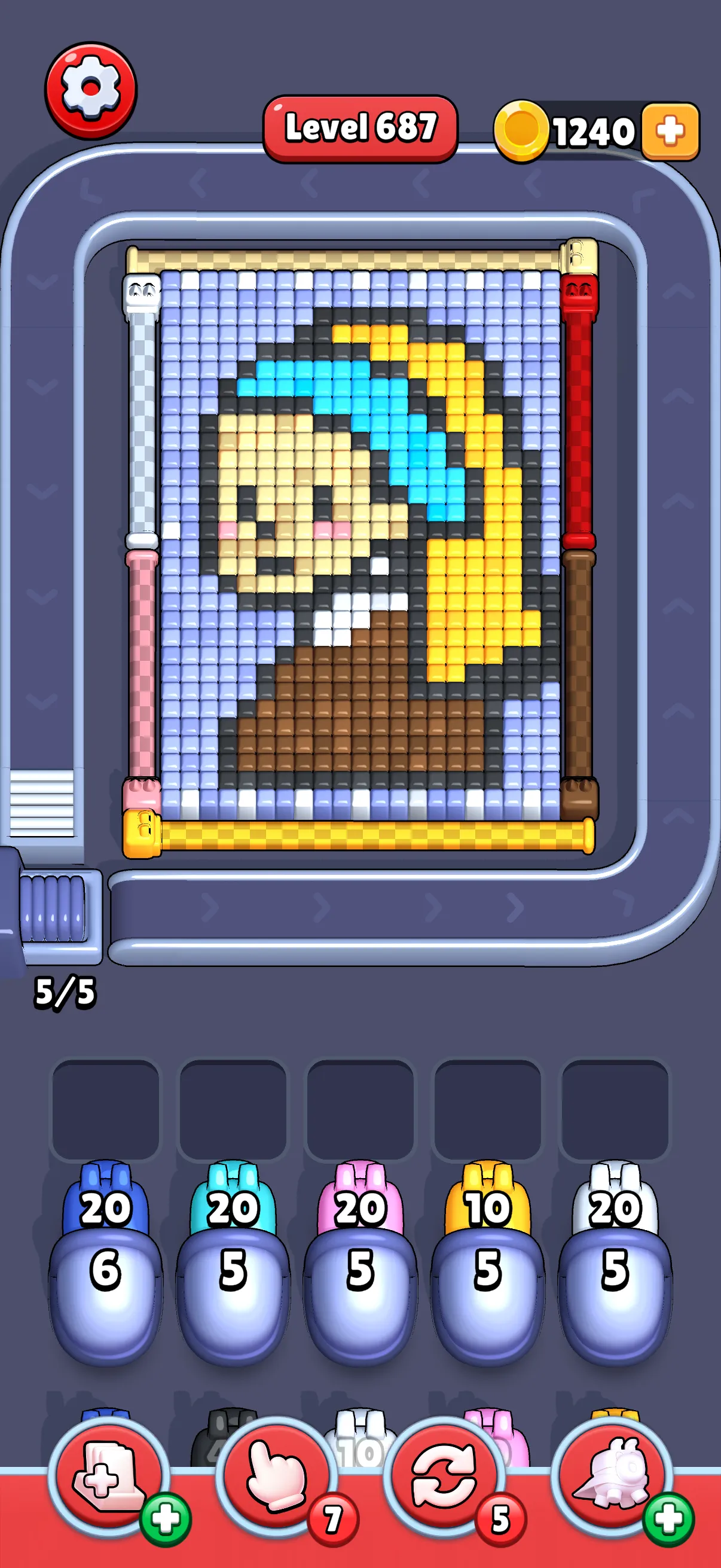 Pixel Character Level Tips