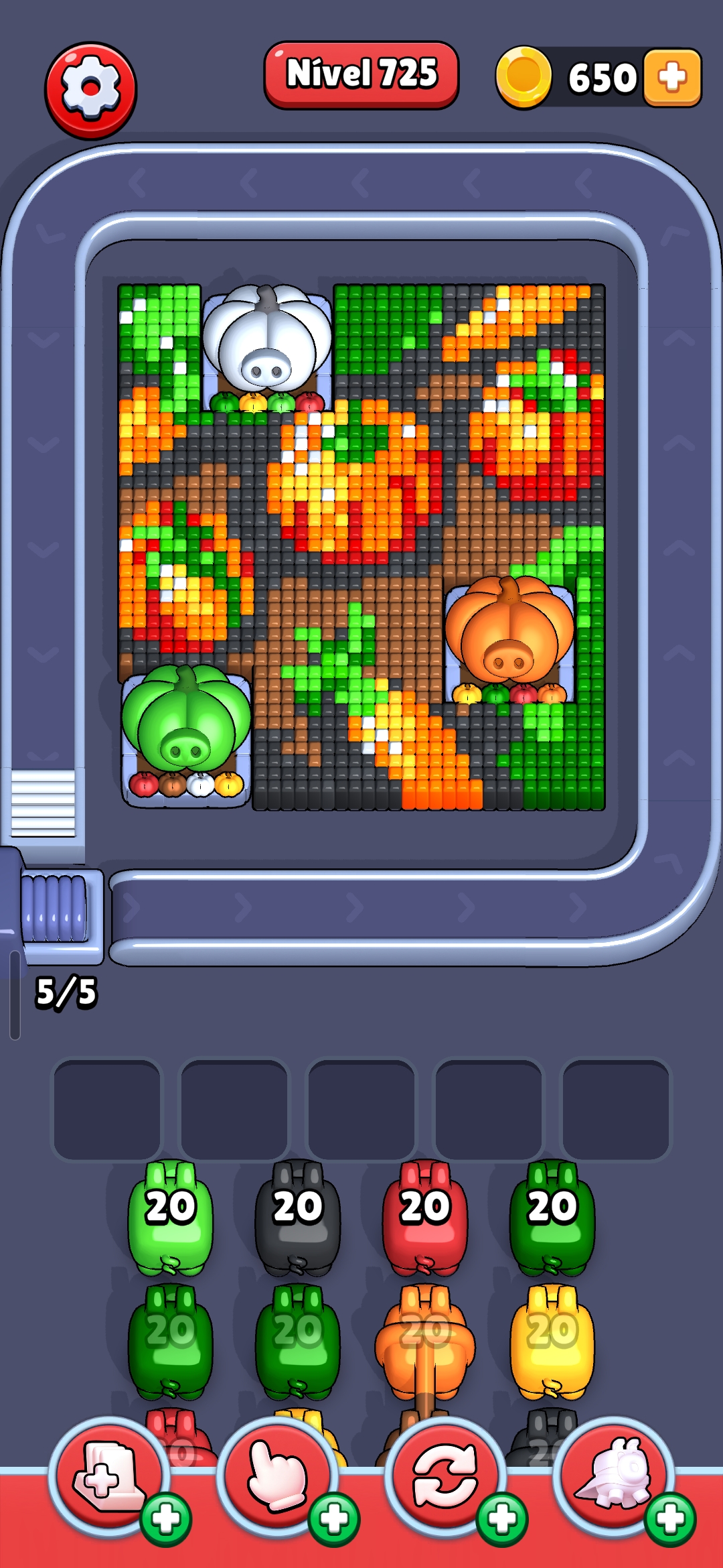 Mastering a Colorful Pumpkins