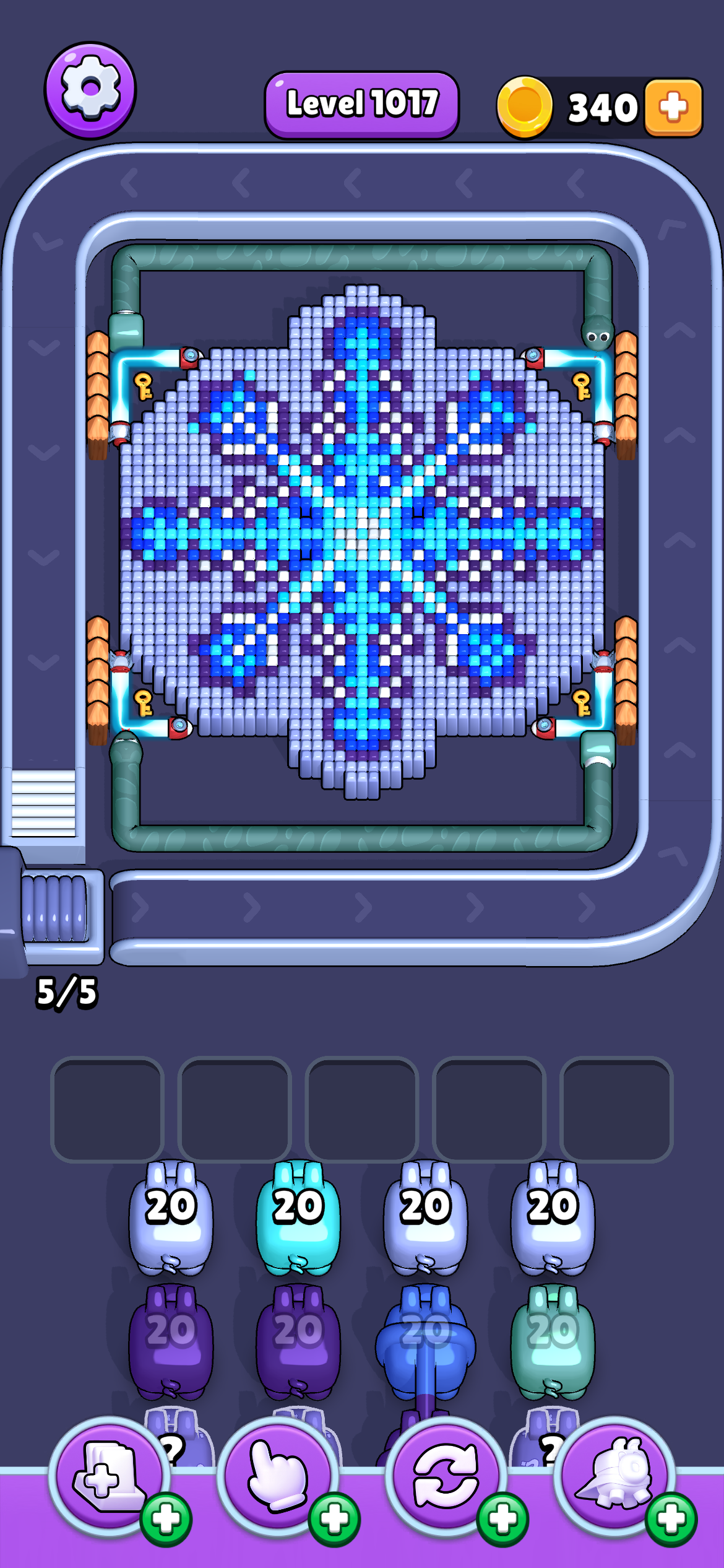 The one with the snowflake