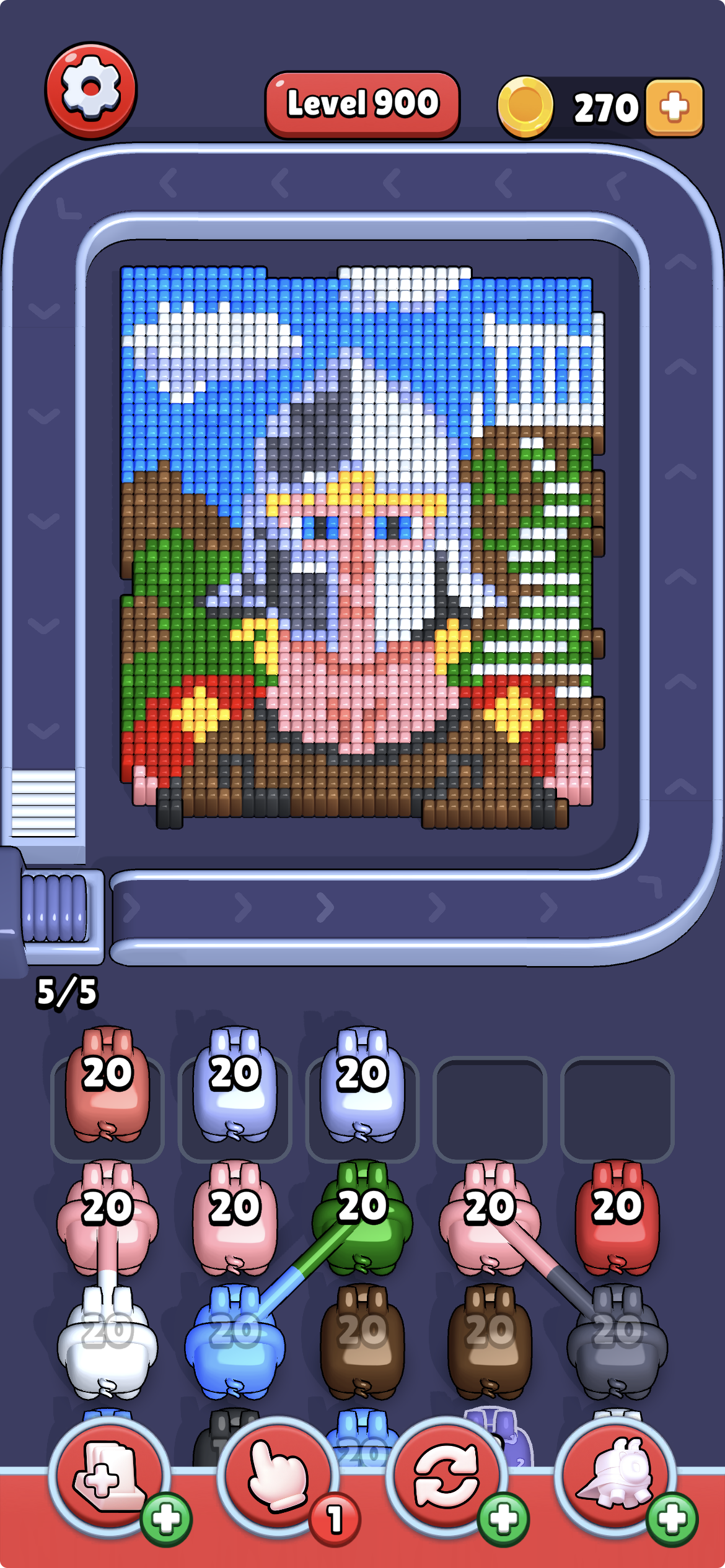 The one with silver helmet