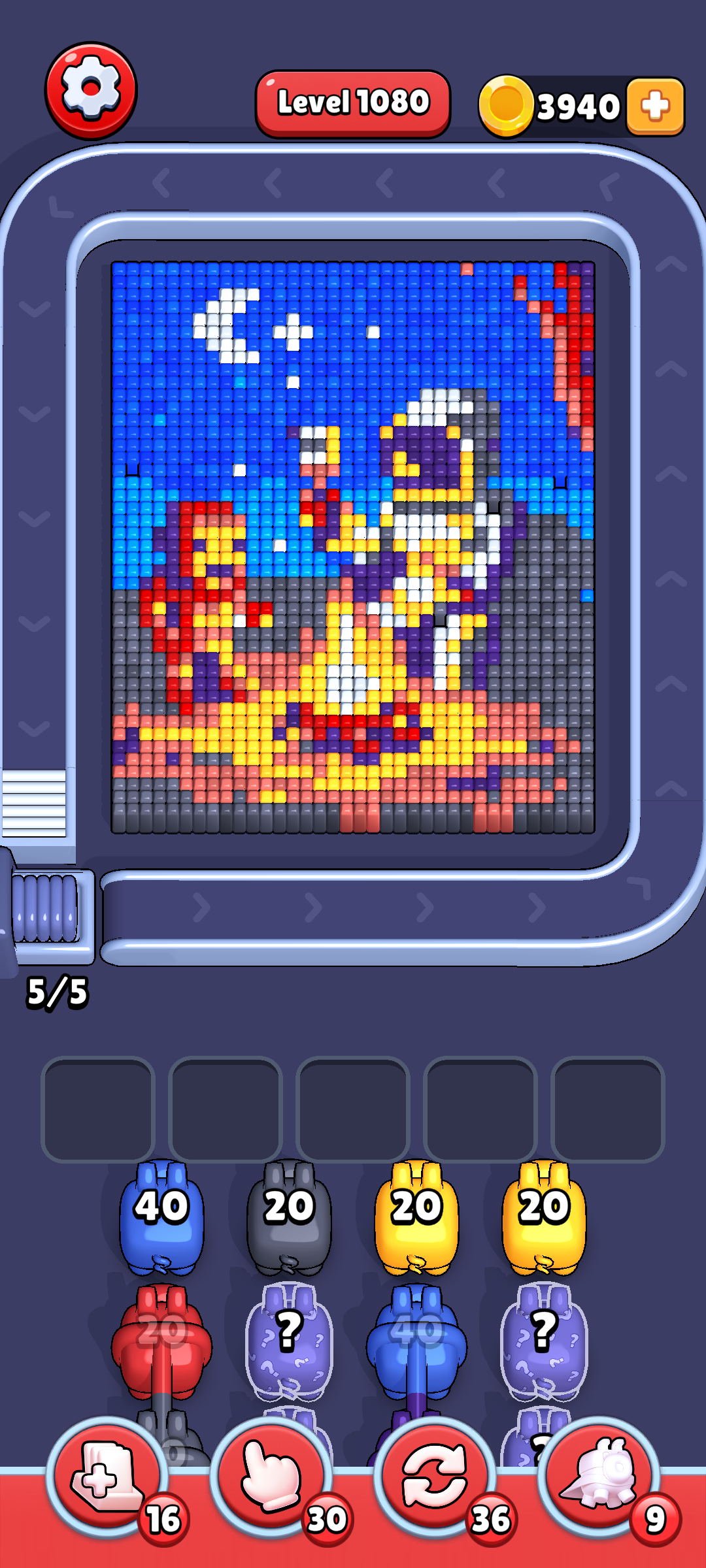 Astronauts warming themselves by the fire