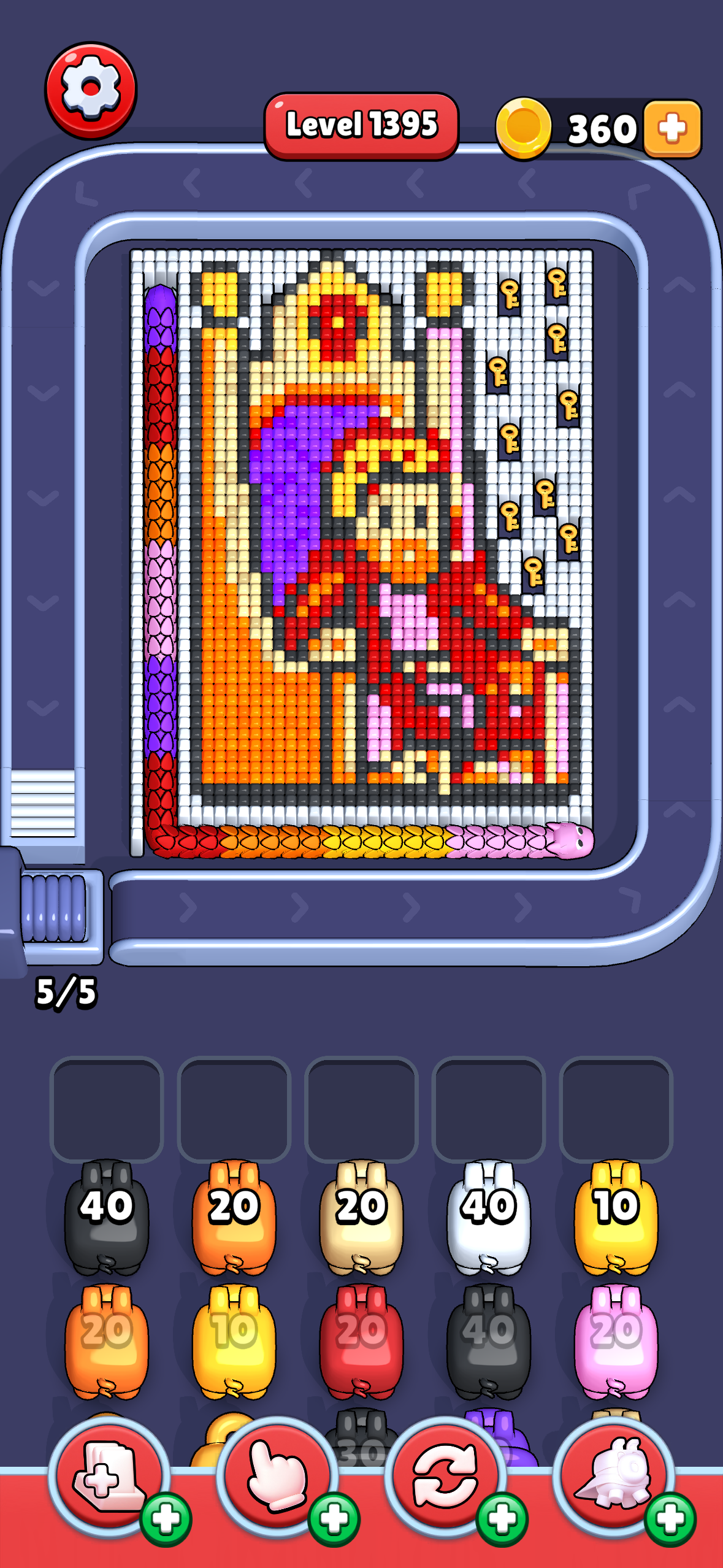 The king sat on the throne