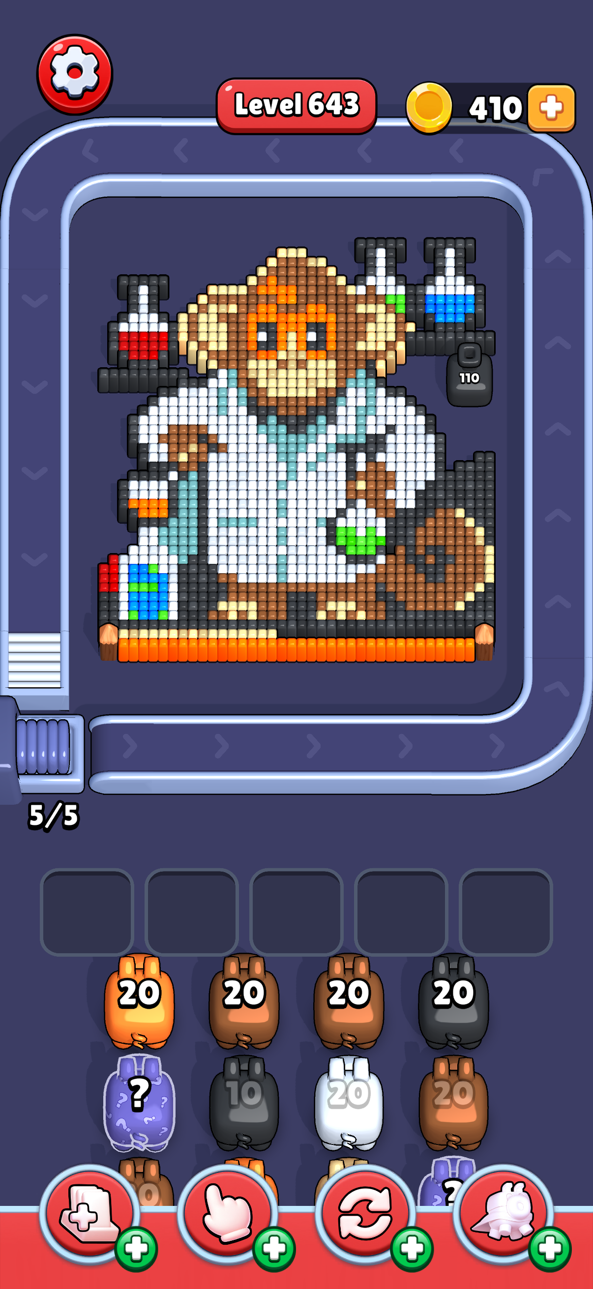 A laboratory monkey