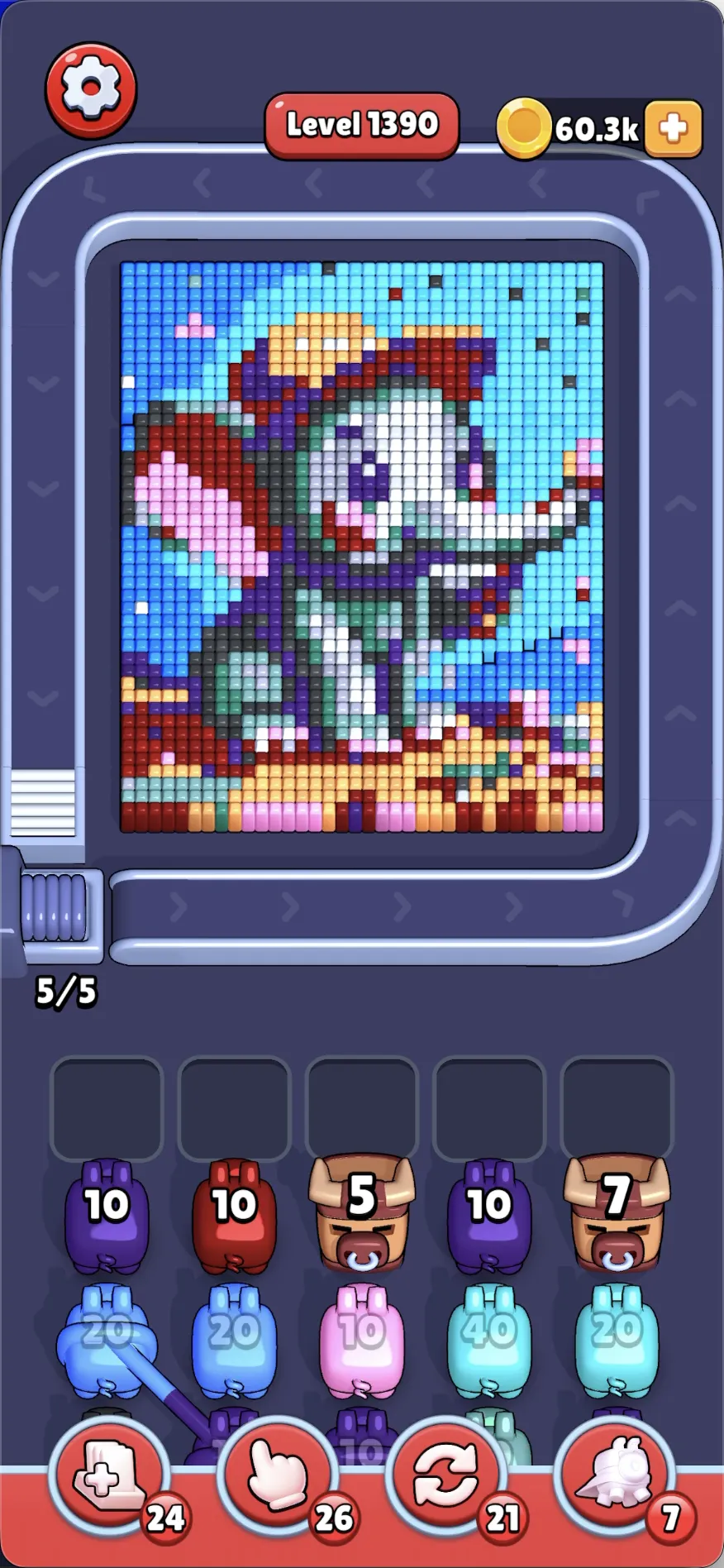 A joyful elephant