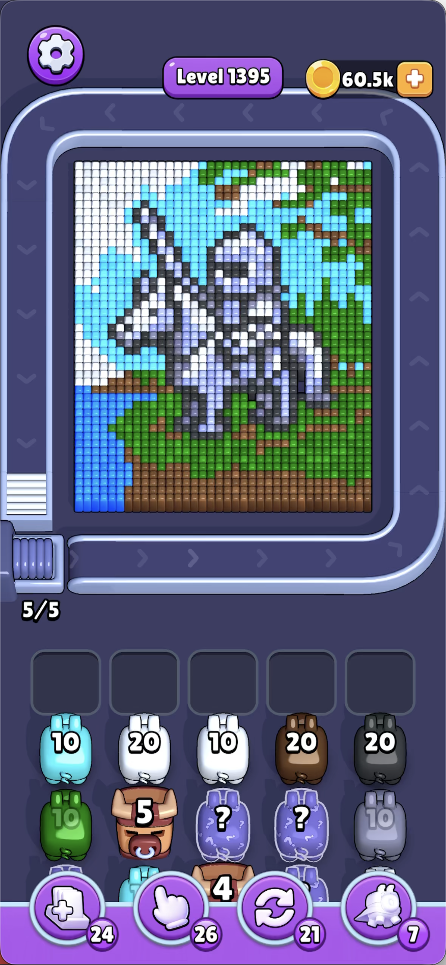 A person riding a horse