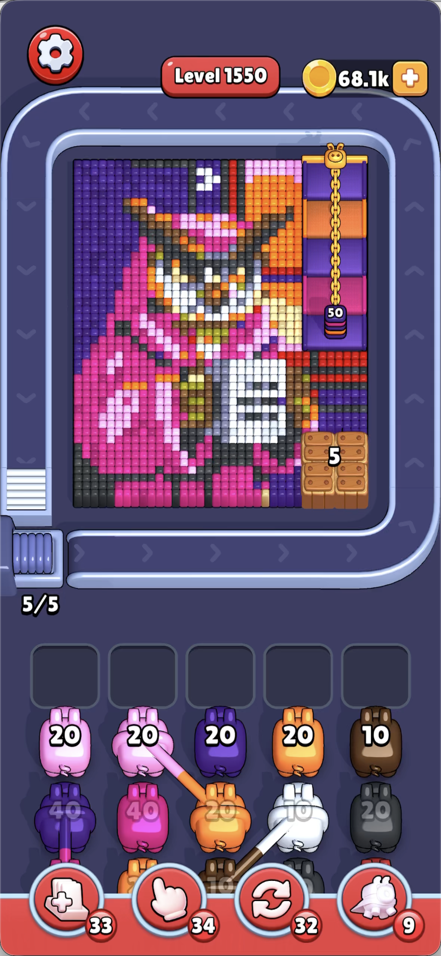 Red-robed owl