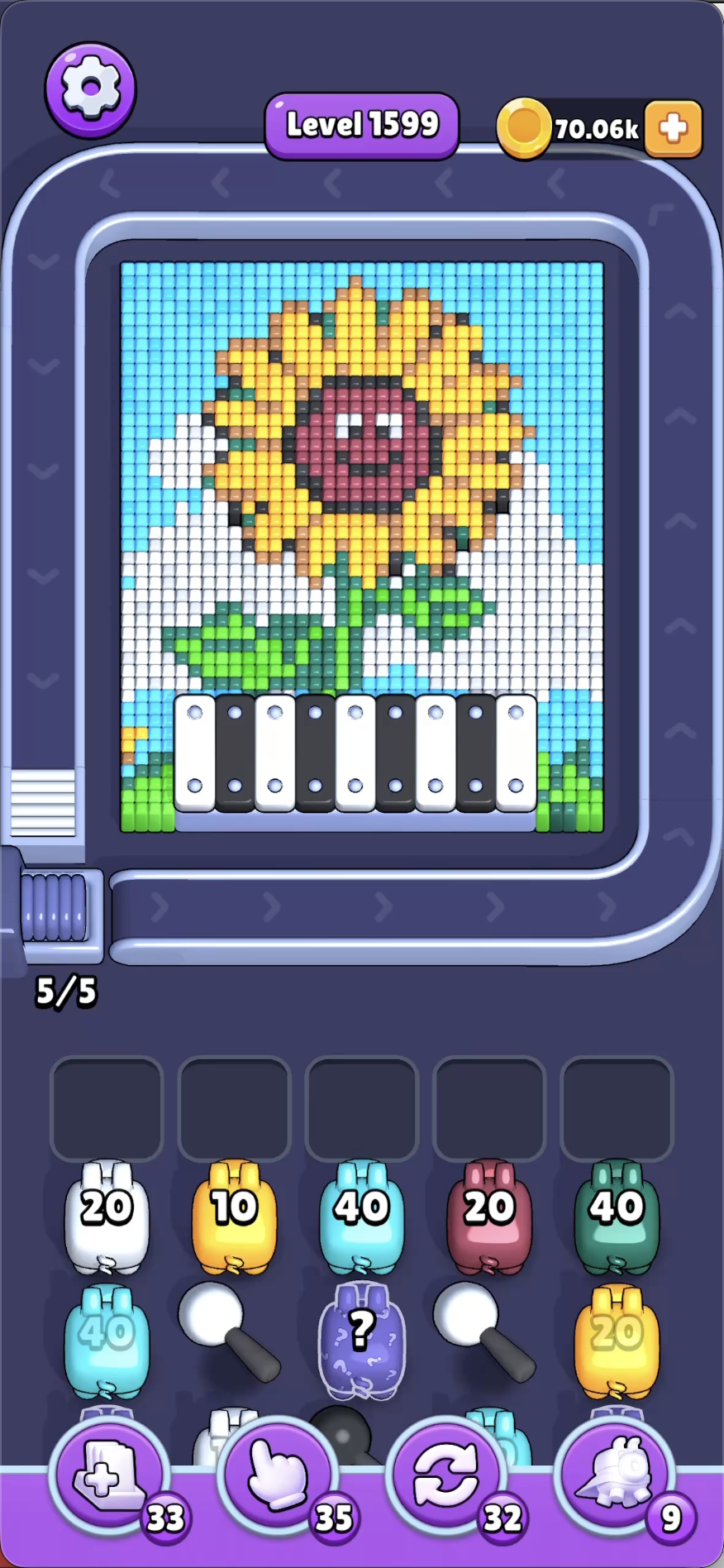 Smiling sunflower