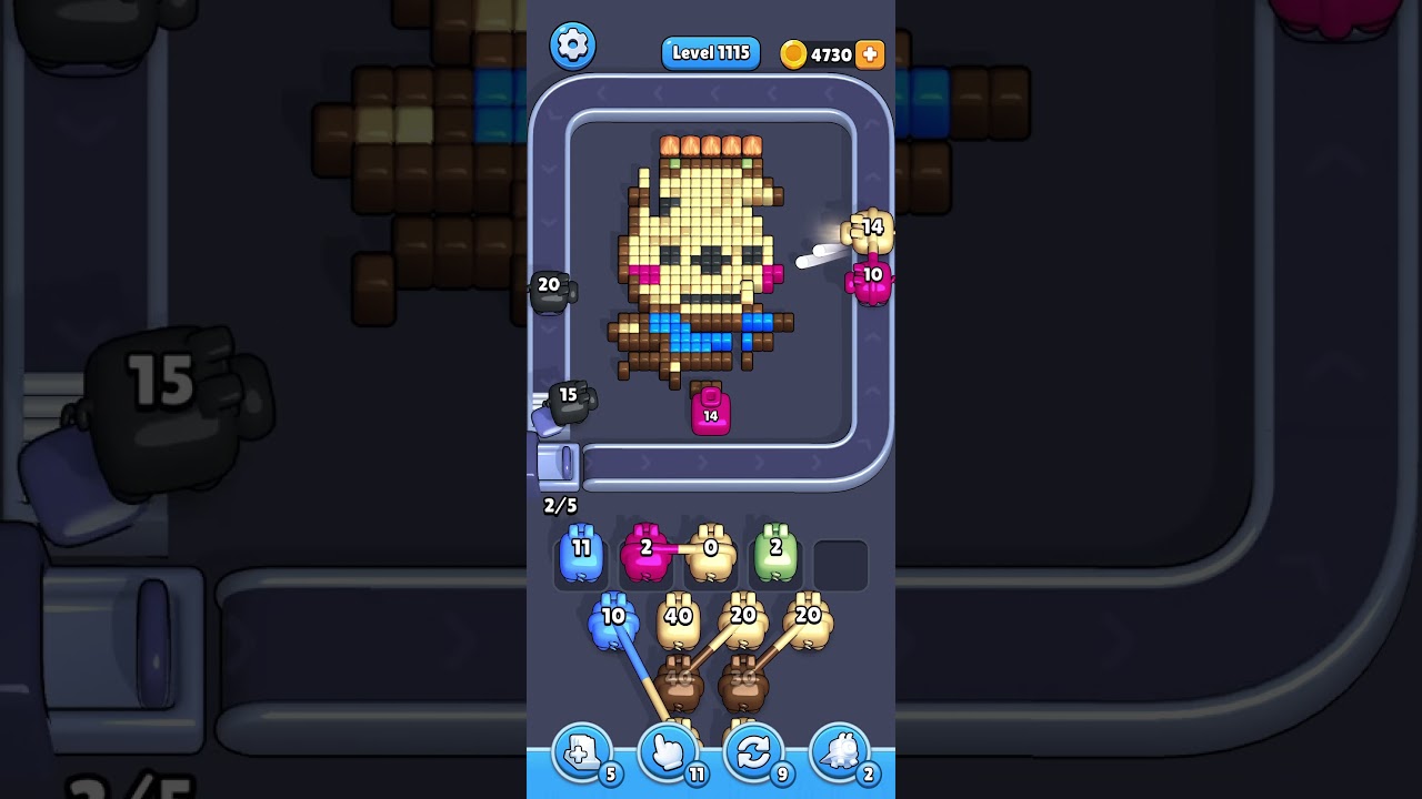 Pixel Flow Level 1115