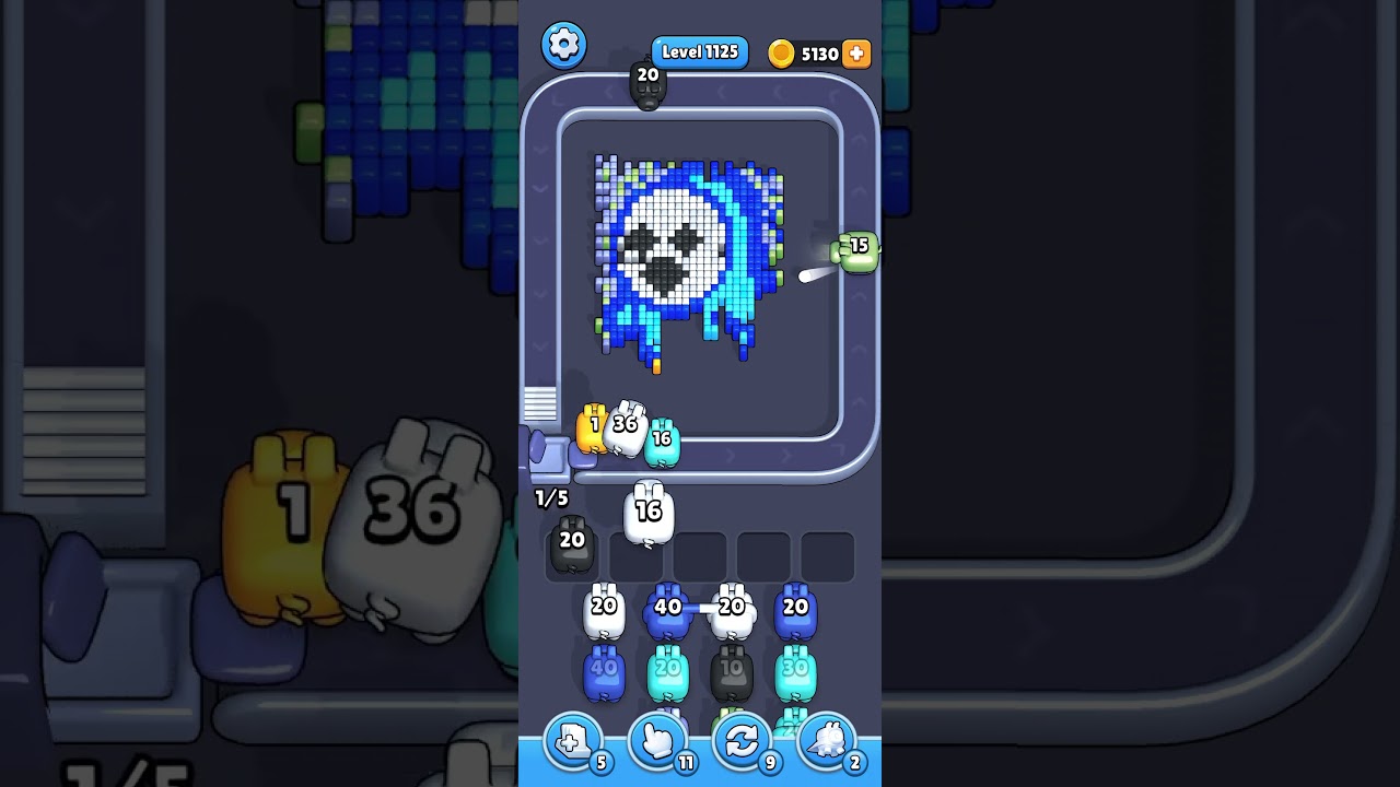 Pixel Flow Level 1125