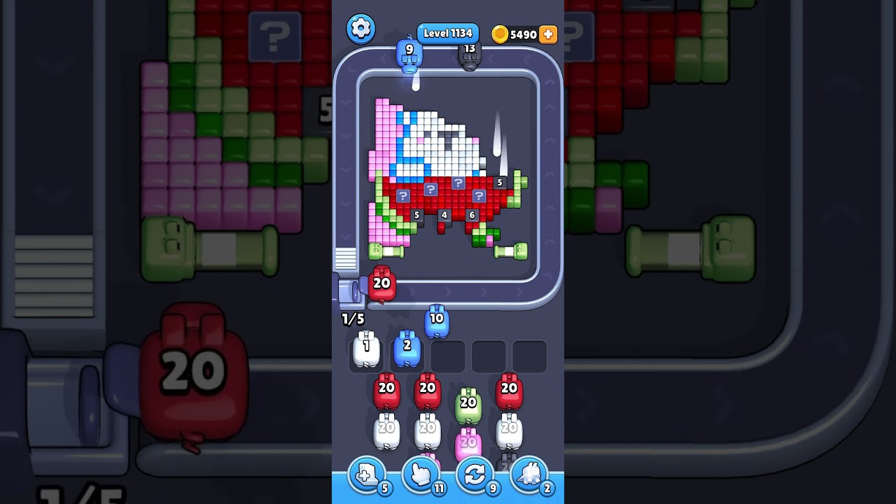 Pixel Flow Level 1134