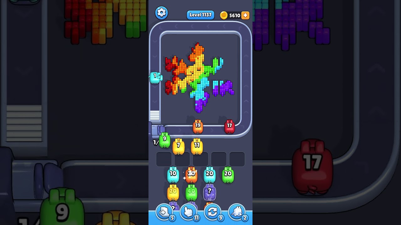 Pixel Flow Level 1137