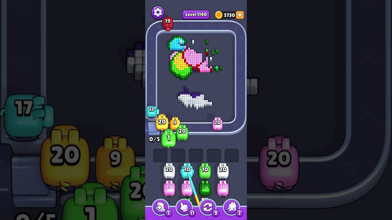 Pixel Flow Level 1140