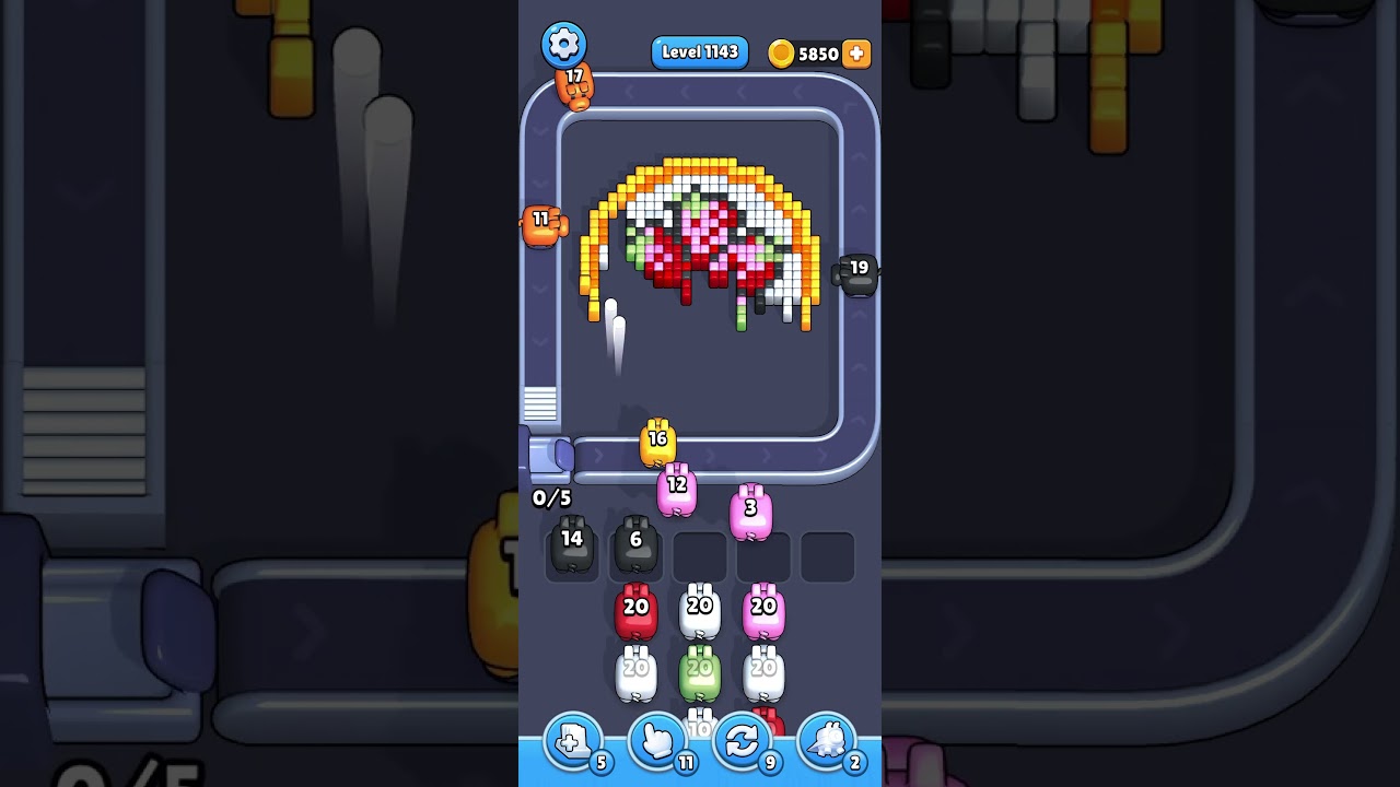 Pixel Flow Level 1143