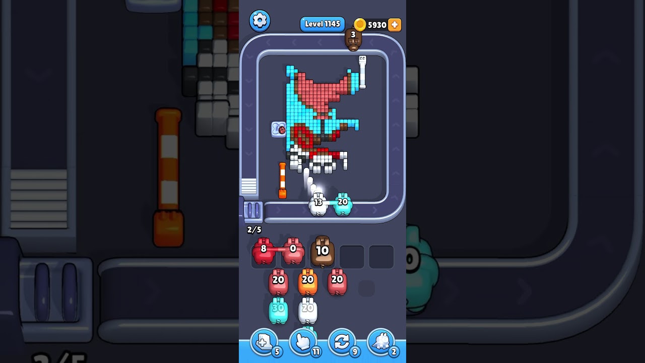 Pixel Flow Level 1145