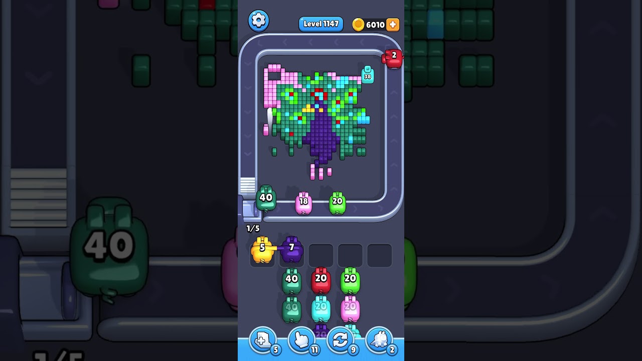 Pixel Flow Level 1147