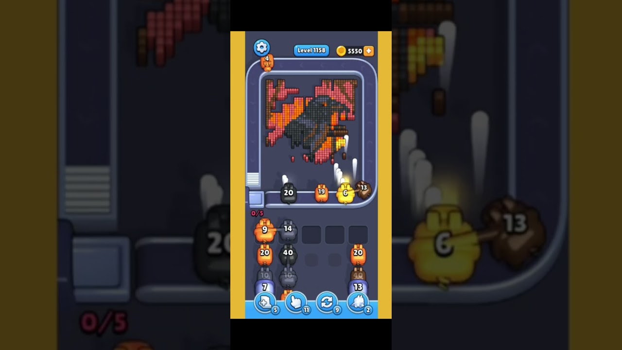 Pixel Flow Level 1158