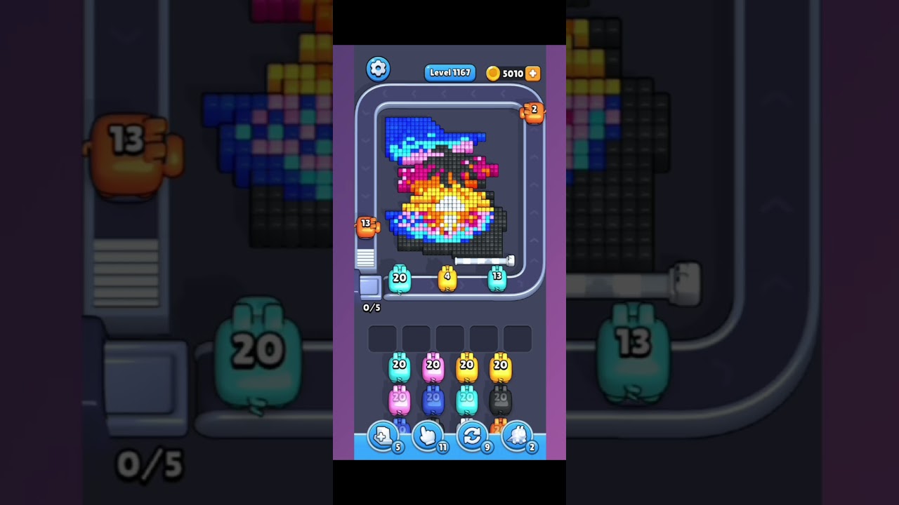 Pixel Flow Level 1167