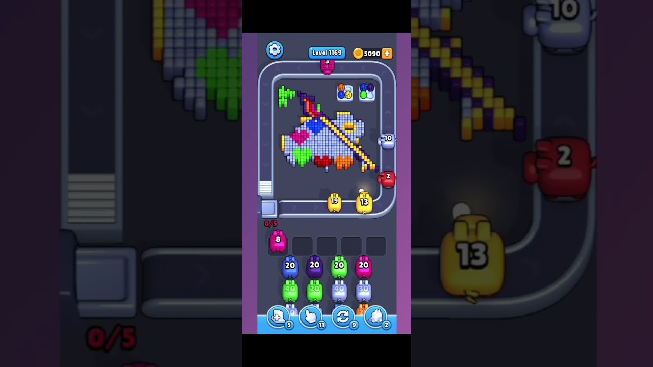 Pixel Flow Level 1169