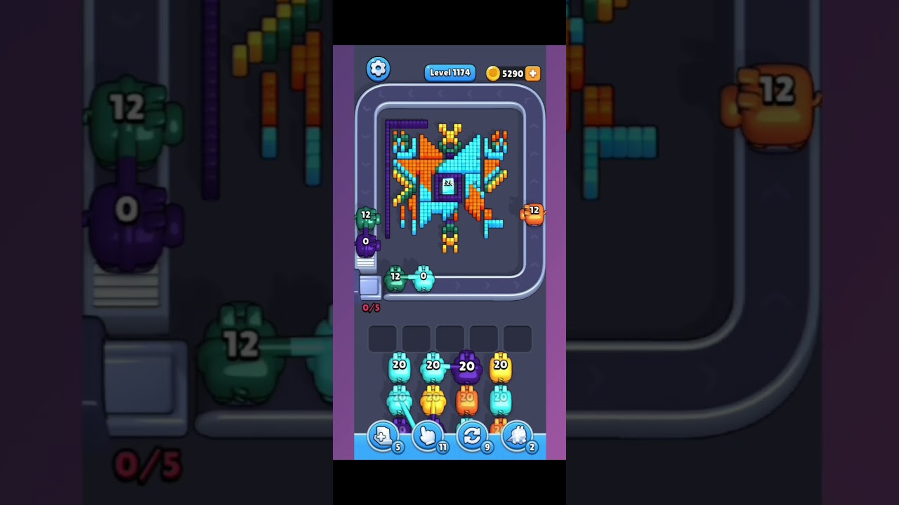 Pixel Flow Level 1174