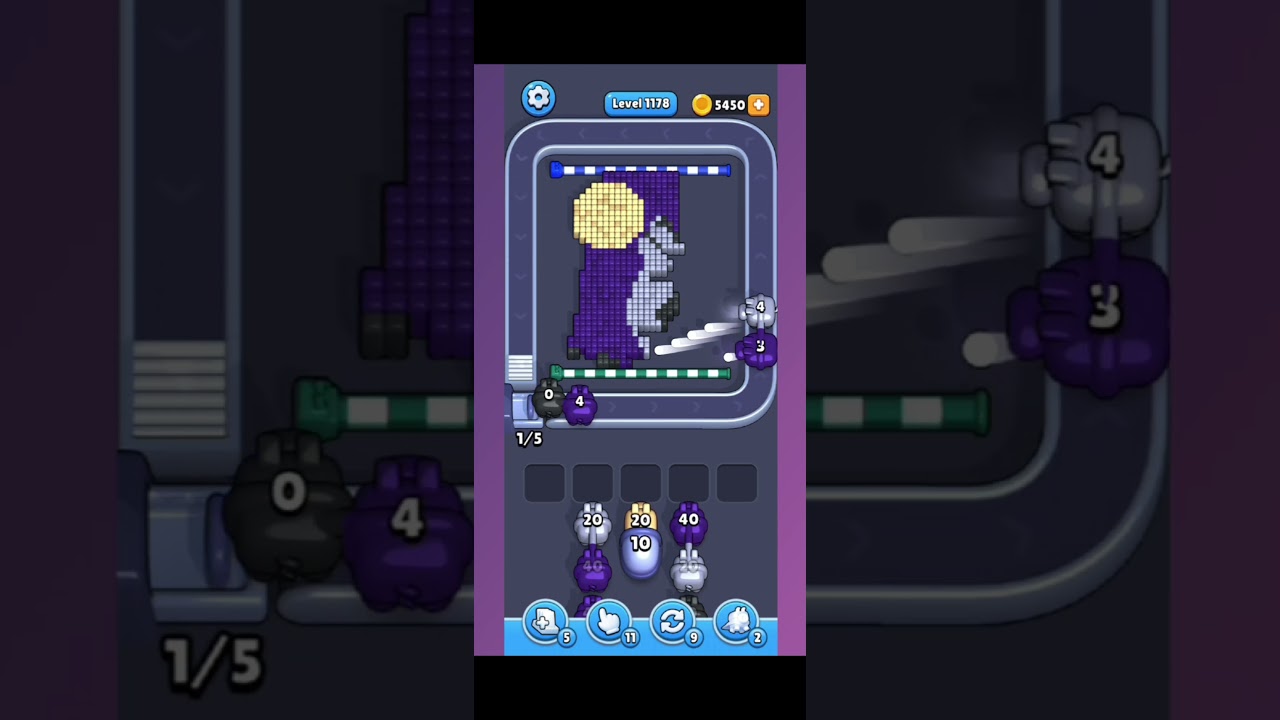 Pixel Flow Level 1178