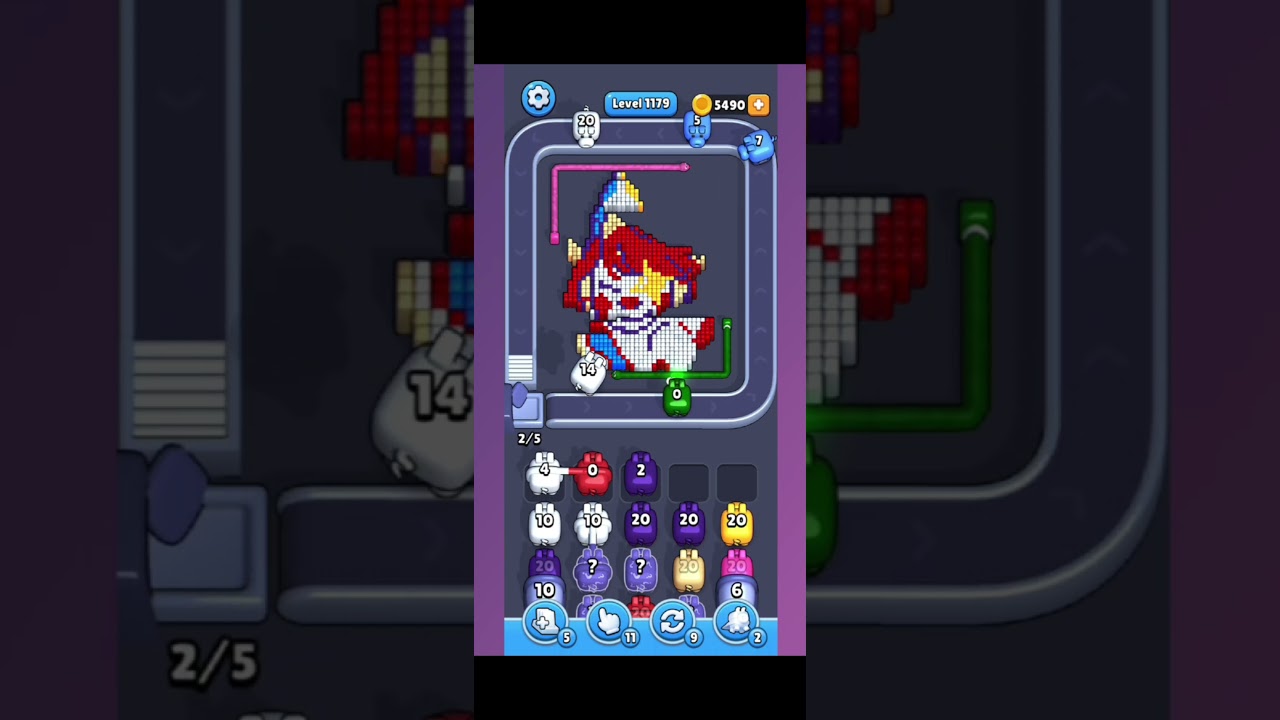 Pixel Flow Level 1179