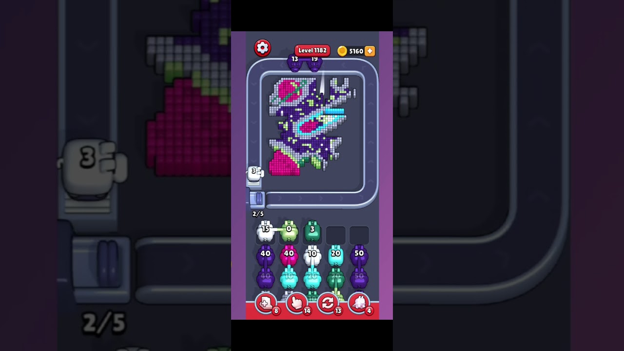 Pixel Flow Level 1182