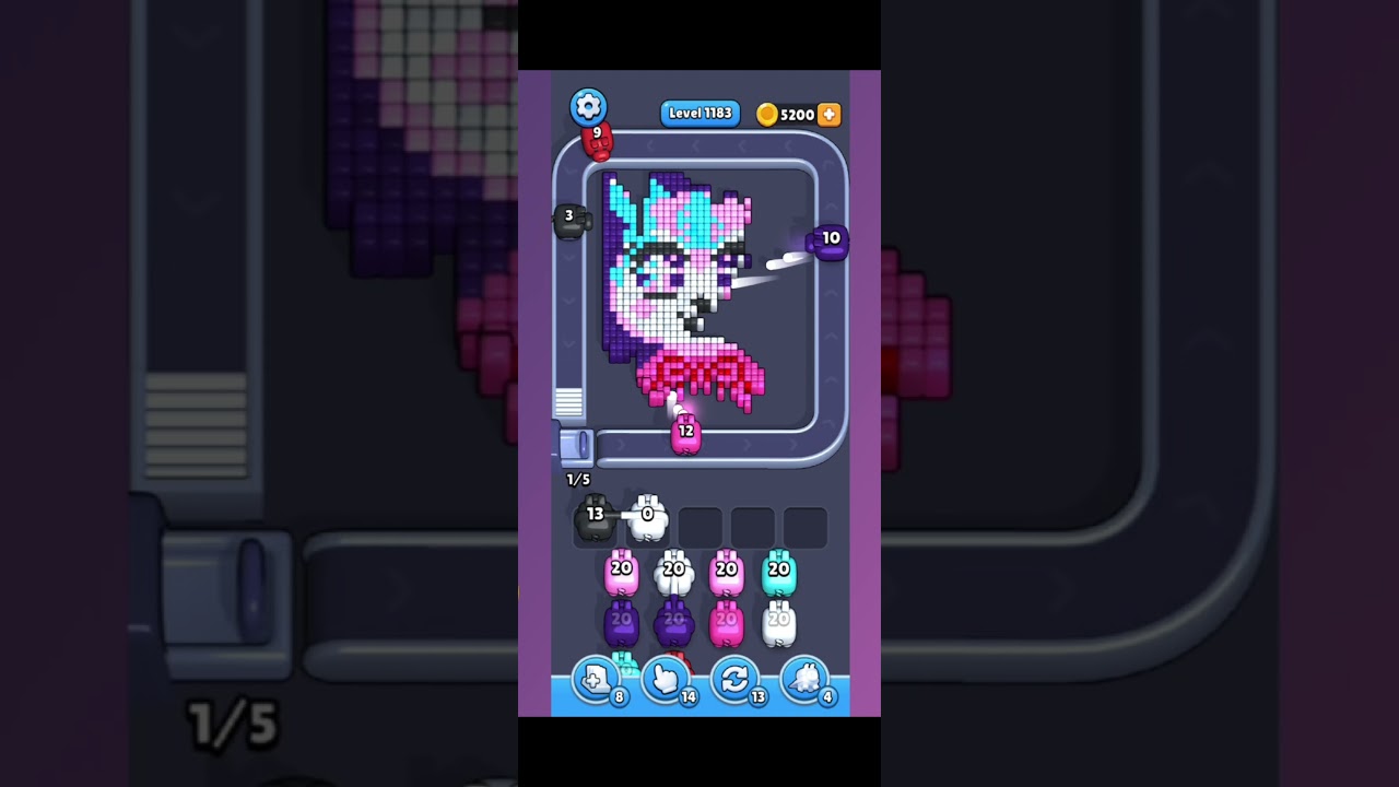 Pixel Flow Level 1183