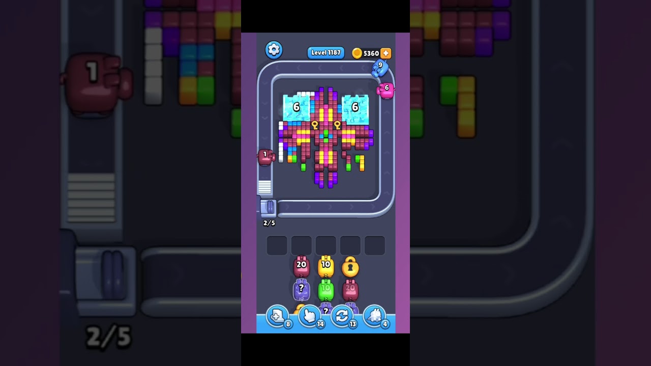 Pixel Flow Level 1187