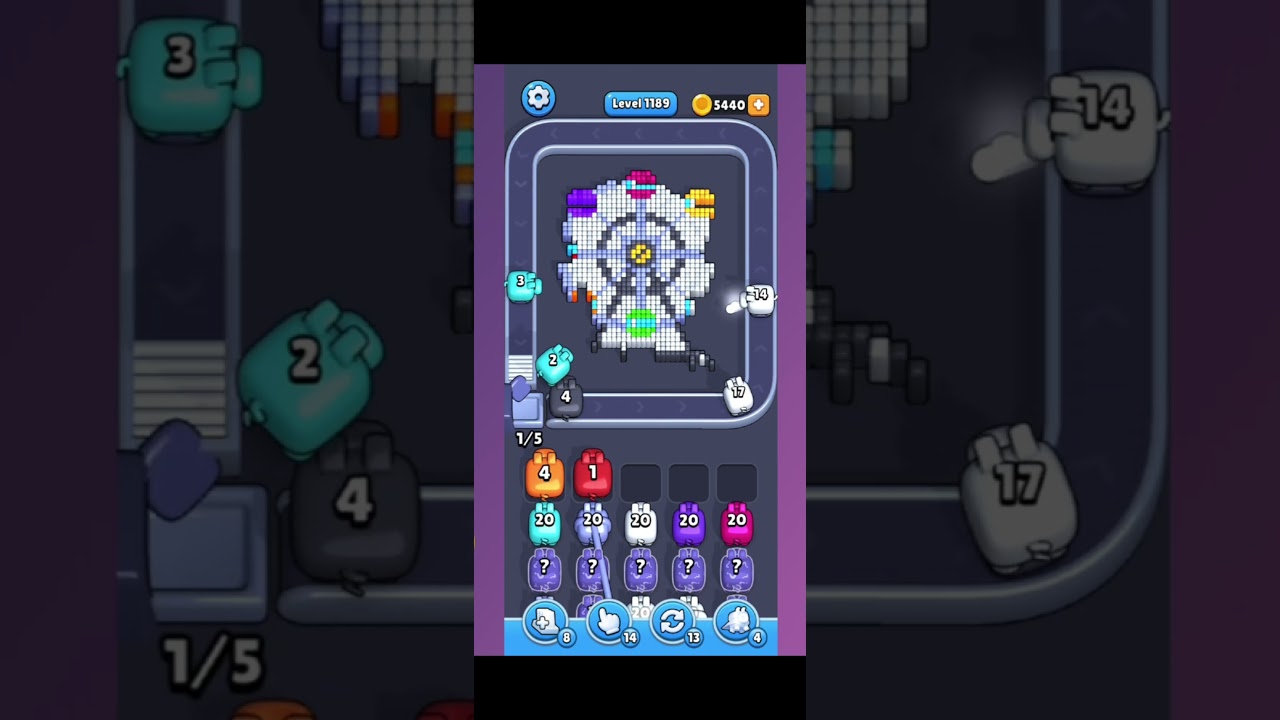 Pixel Flow Level 1189