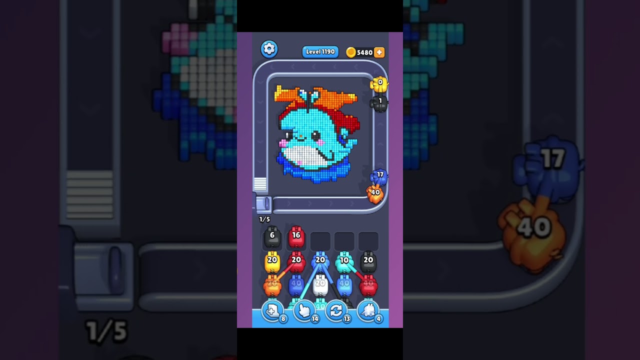 Pixel Flow Level 1190