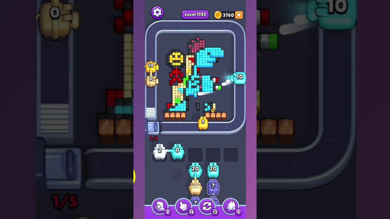 Pixel Flow Level 1192