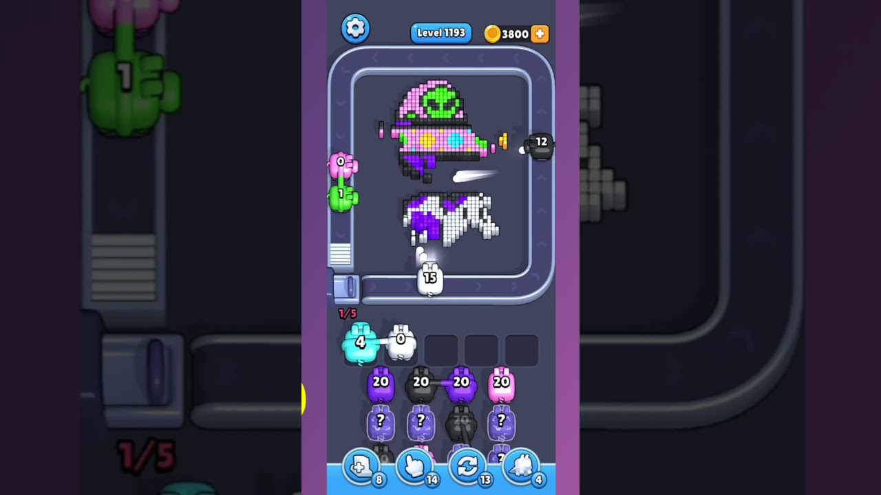 Pixel Flow Level 1193