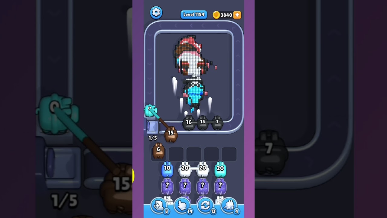 Pixel Flow Level 1194