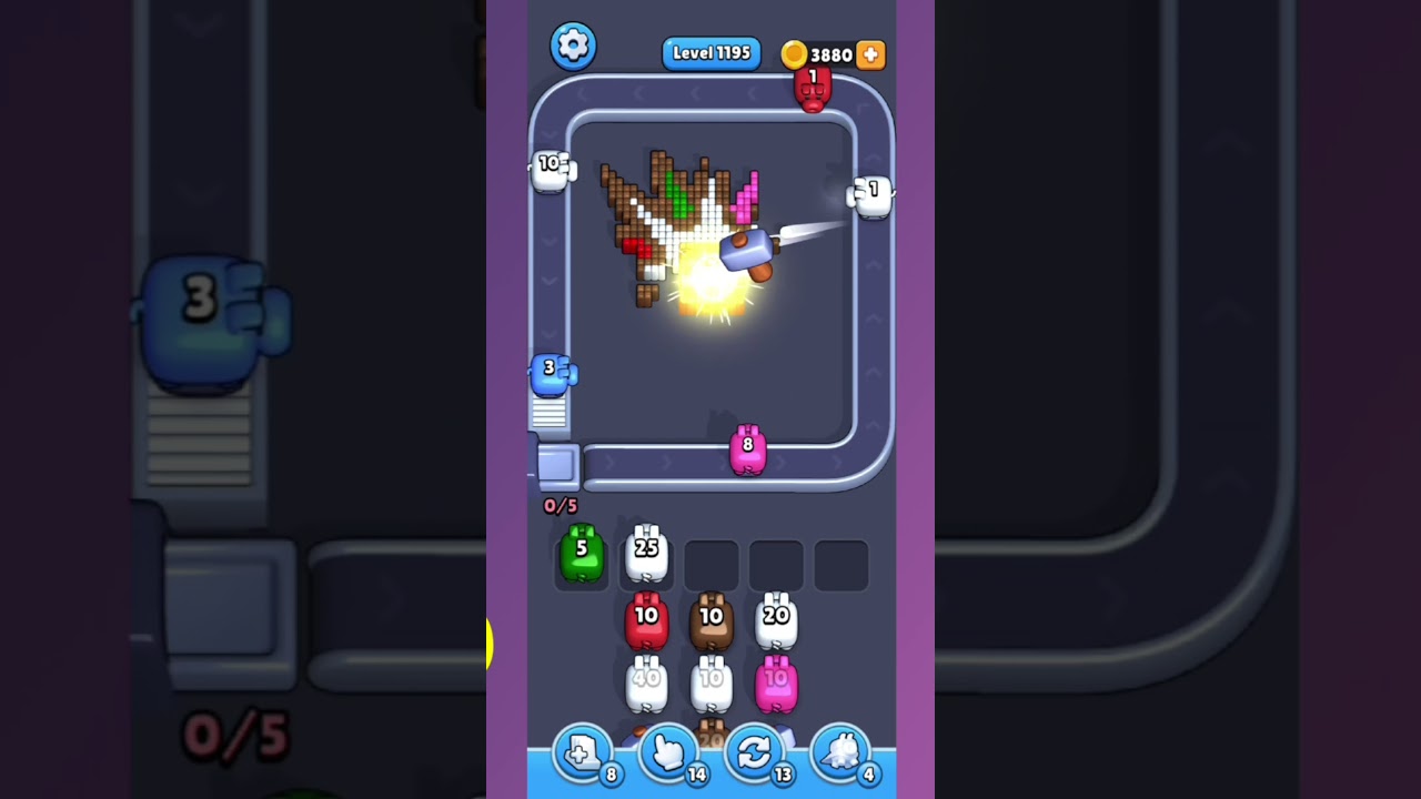 Pixel Flow Level 1195