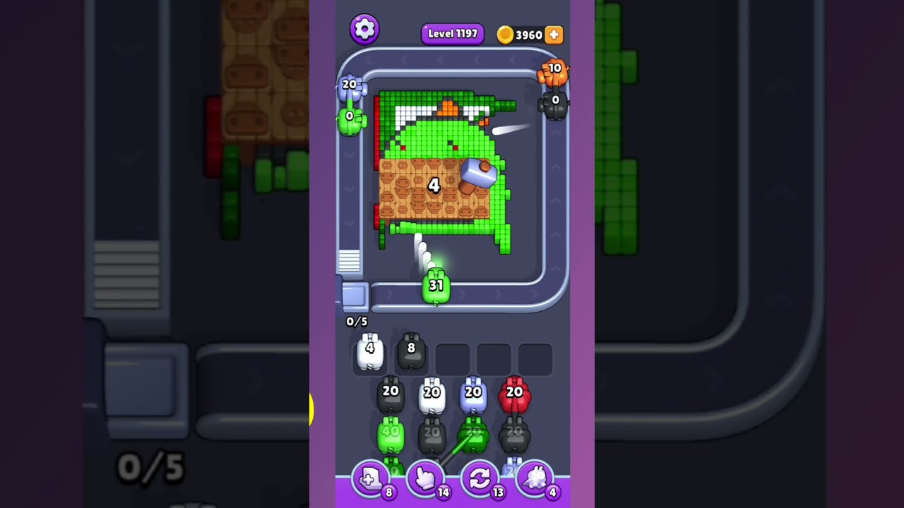 Pixel Flow Level 1197