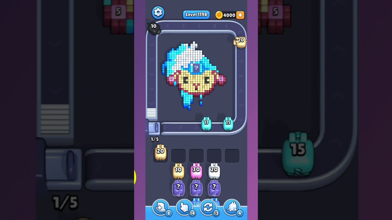 Pixel Flow Level 1198