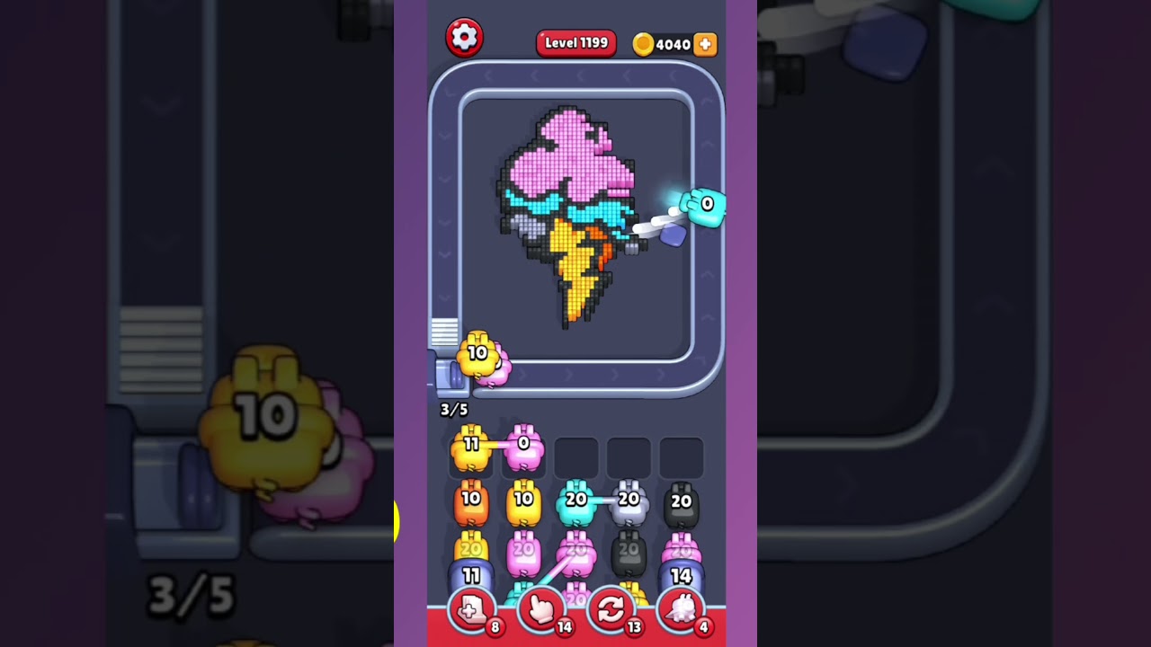 Pixel Flow Level 1199