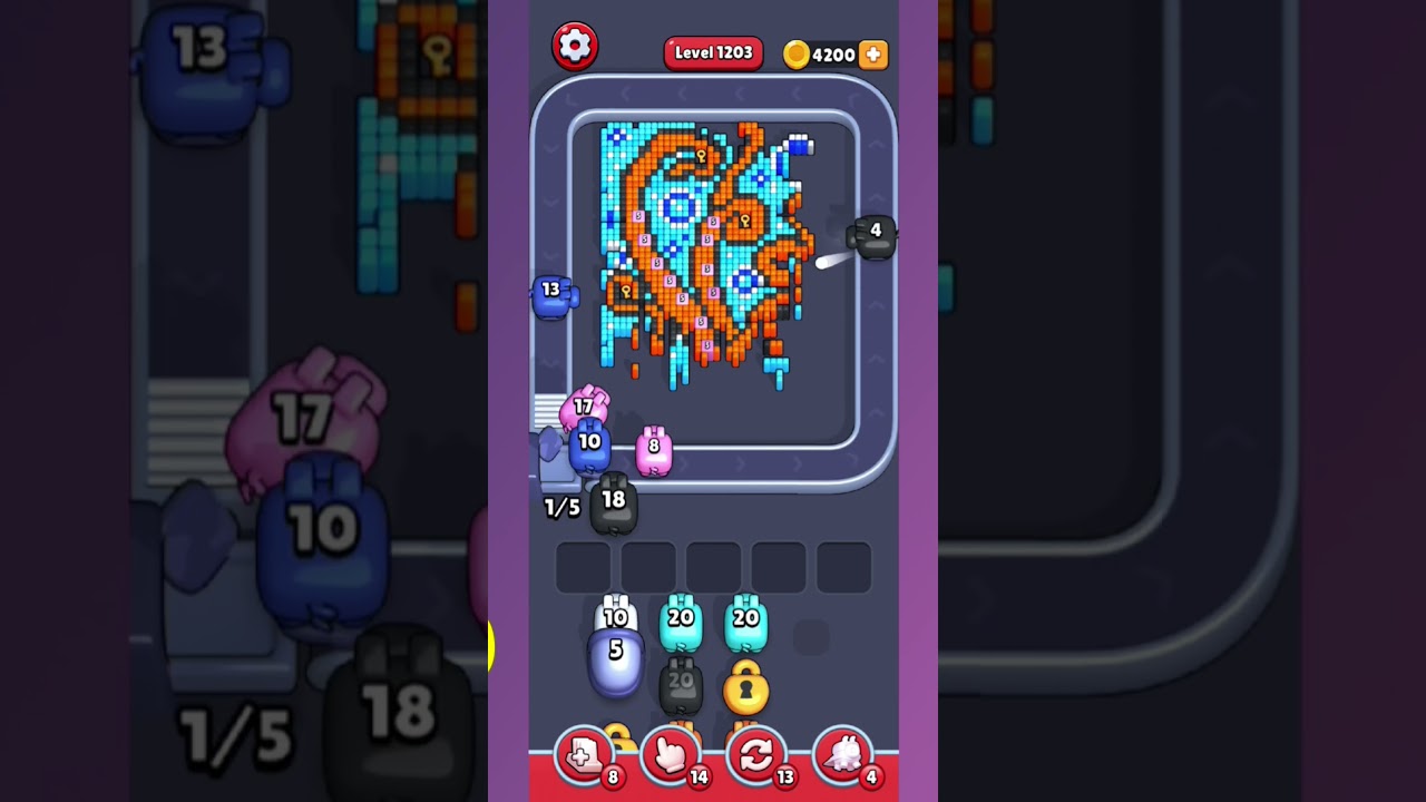 Pixel Flow Level 1203