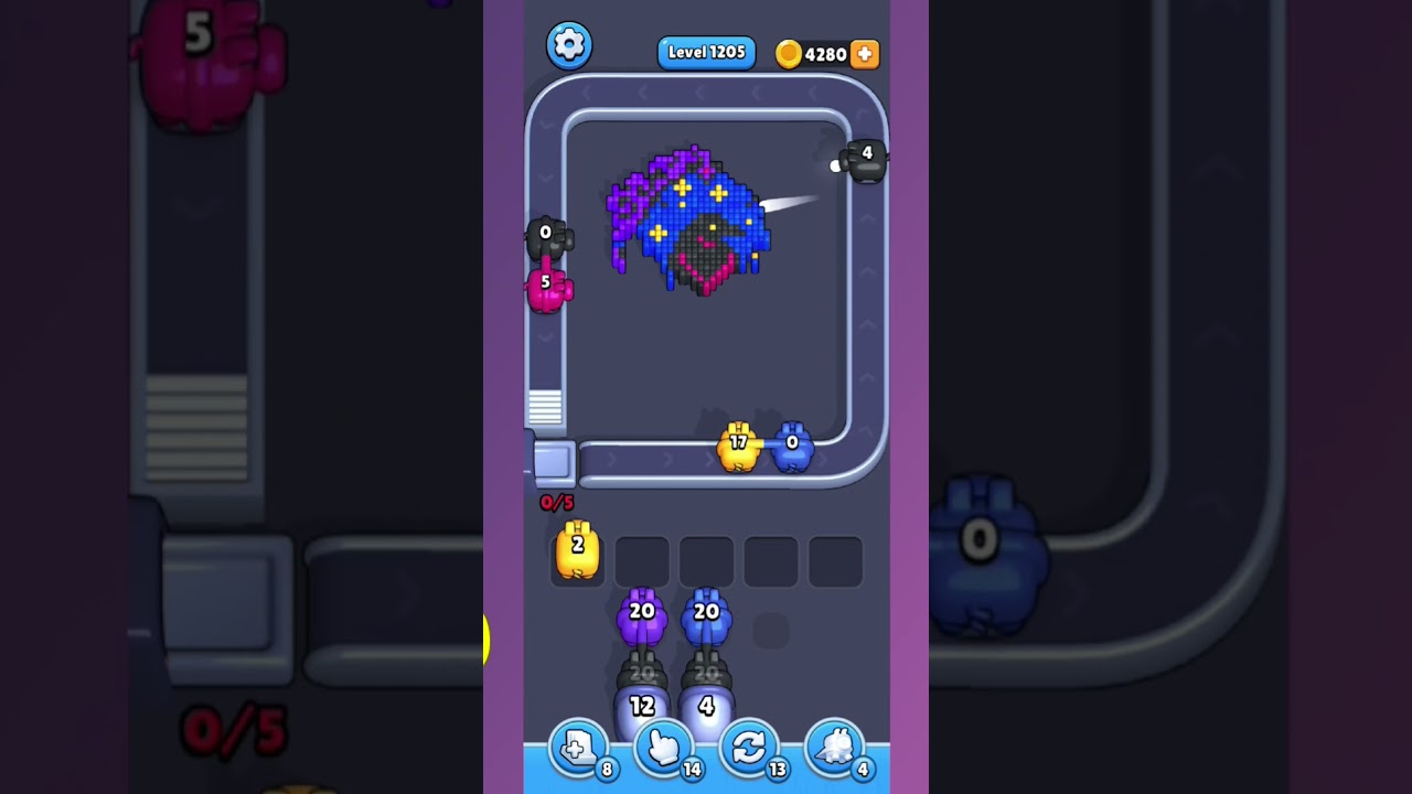 Pixel Flow Level 1205