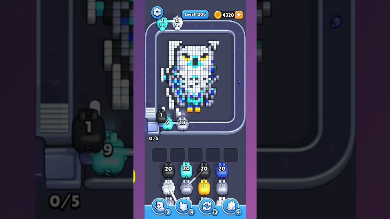 Pixel Flow Level 1206