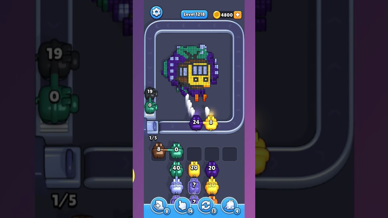 Pixel Flow Level 1218