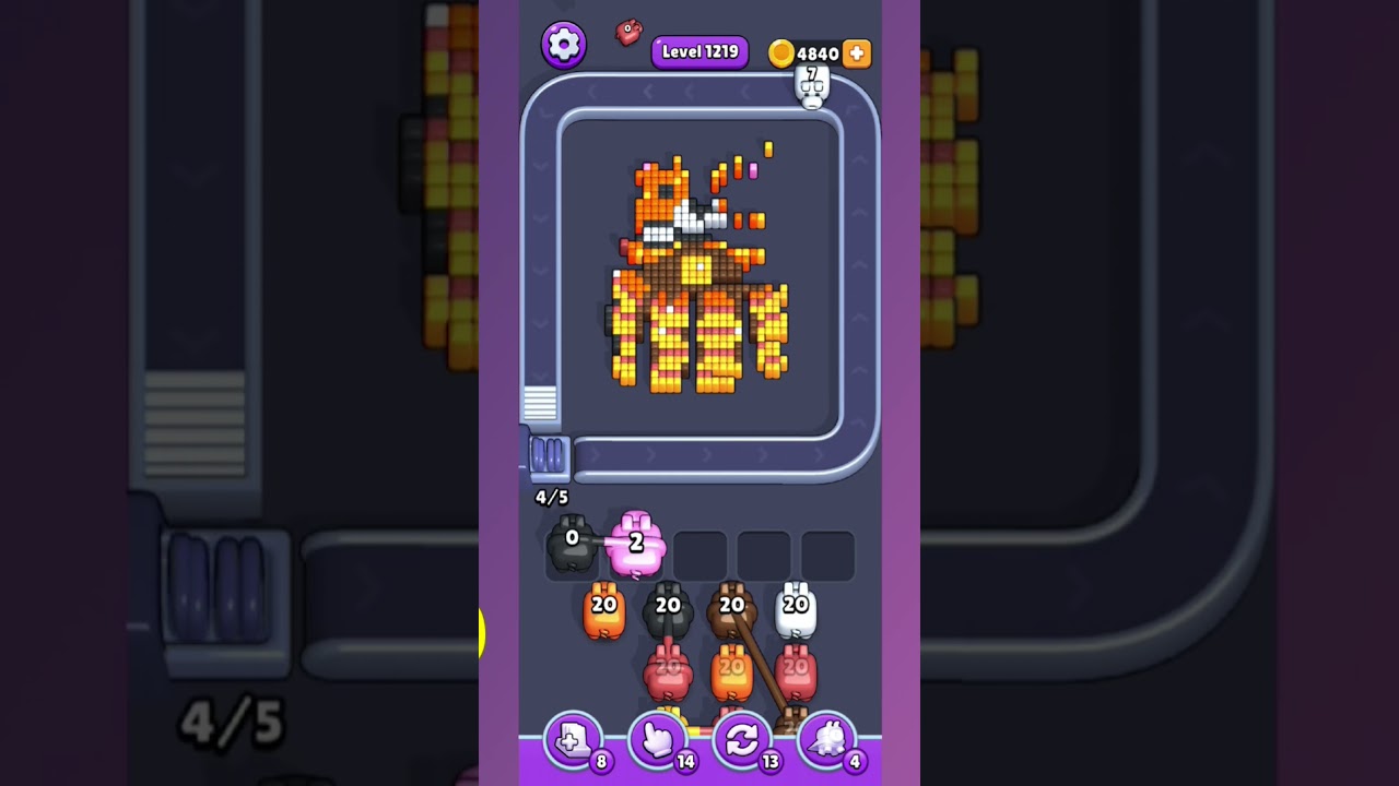 Pixel Flow Level 1219