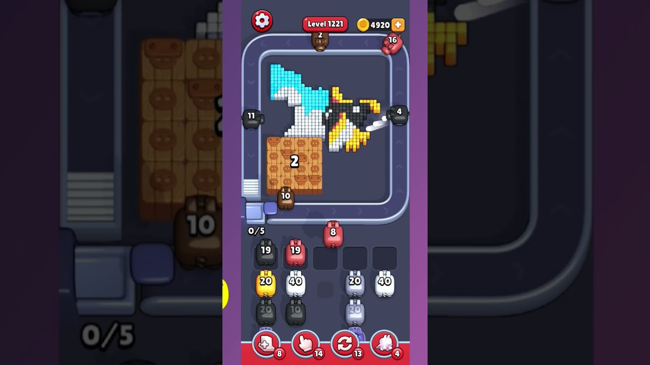 Pixel Flow Level 1221