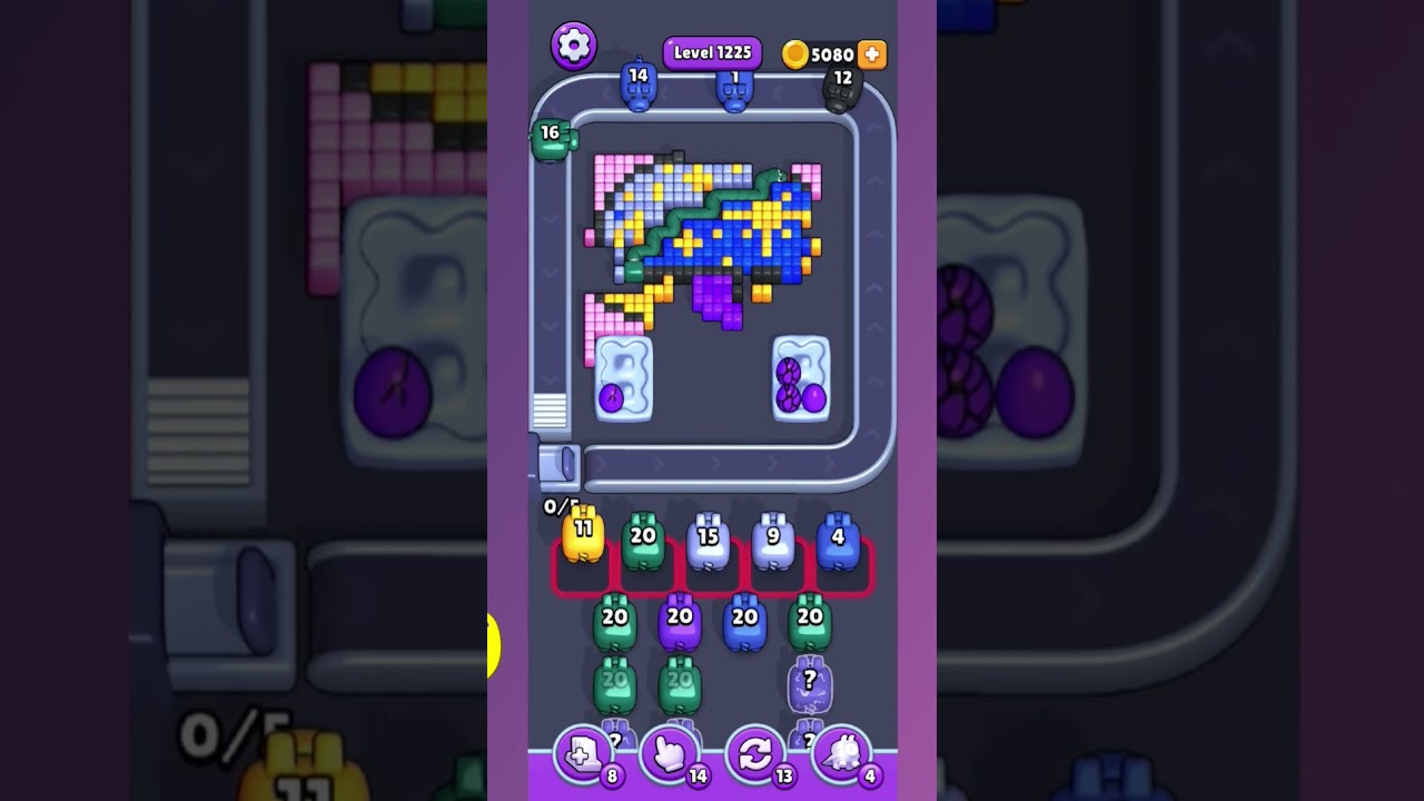 Pixel Flow Level 1225