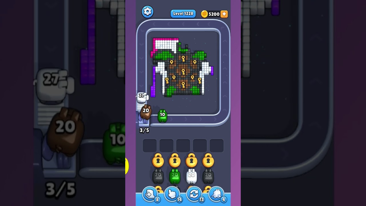 Pixel Flow Level 1228