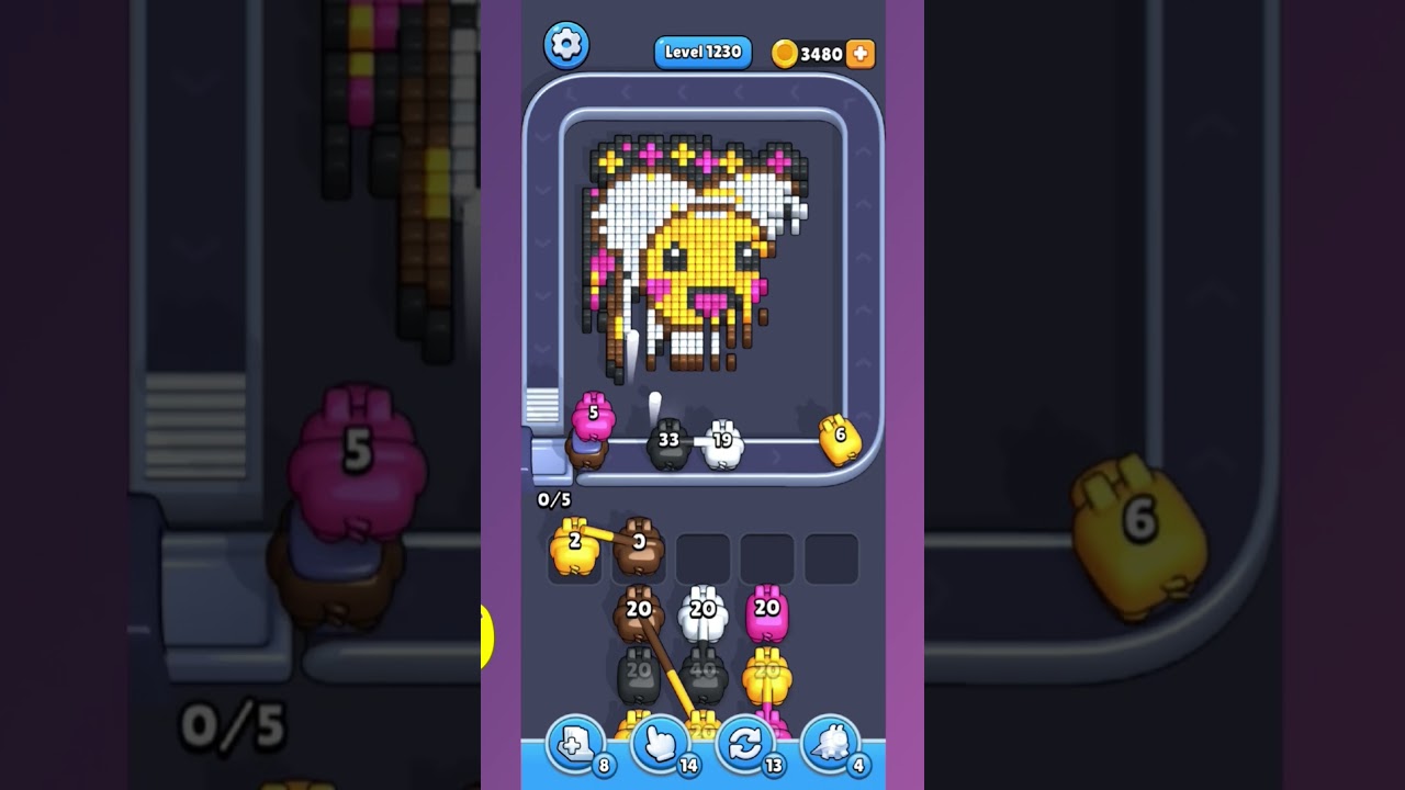 Pixel Flow Level 1230