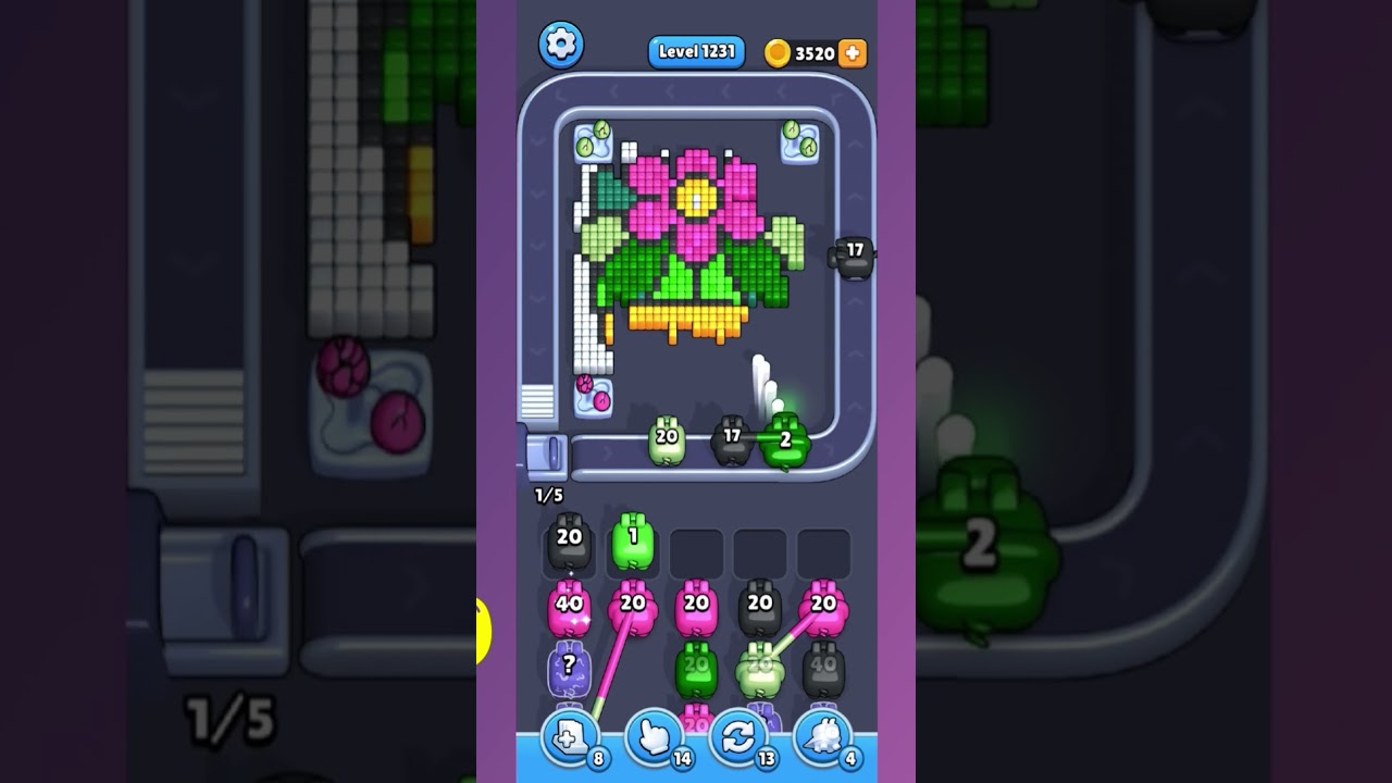 Pixel Flow Level 1231