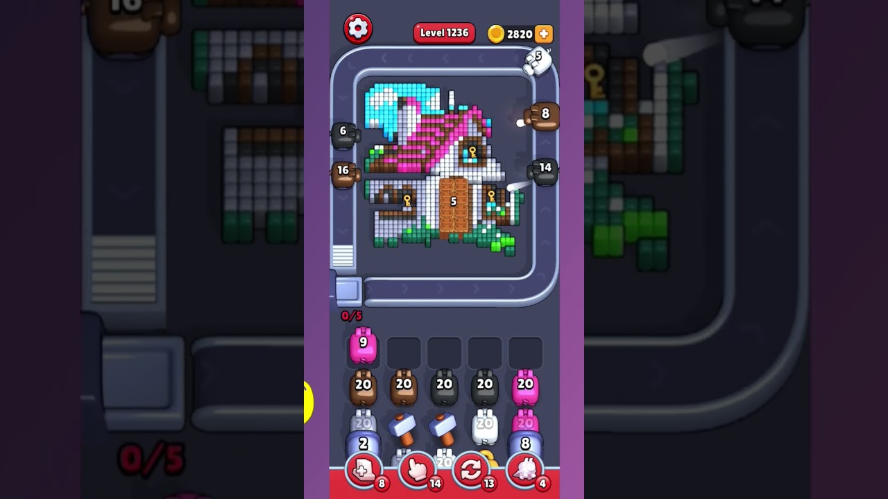 Pixel Flow Level 1236