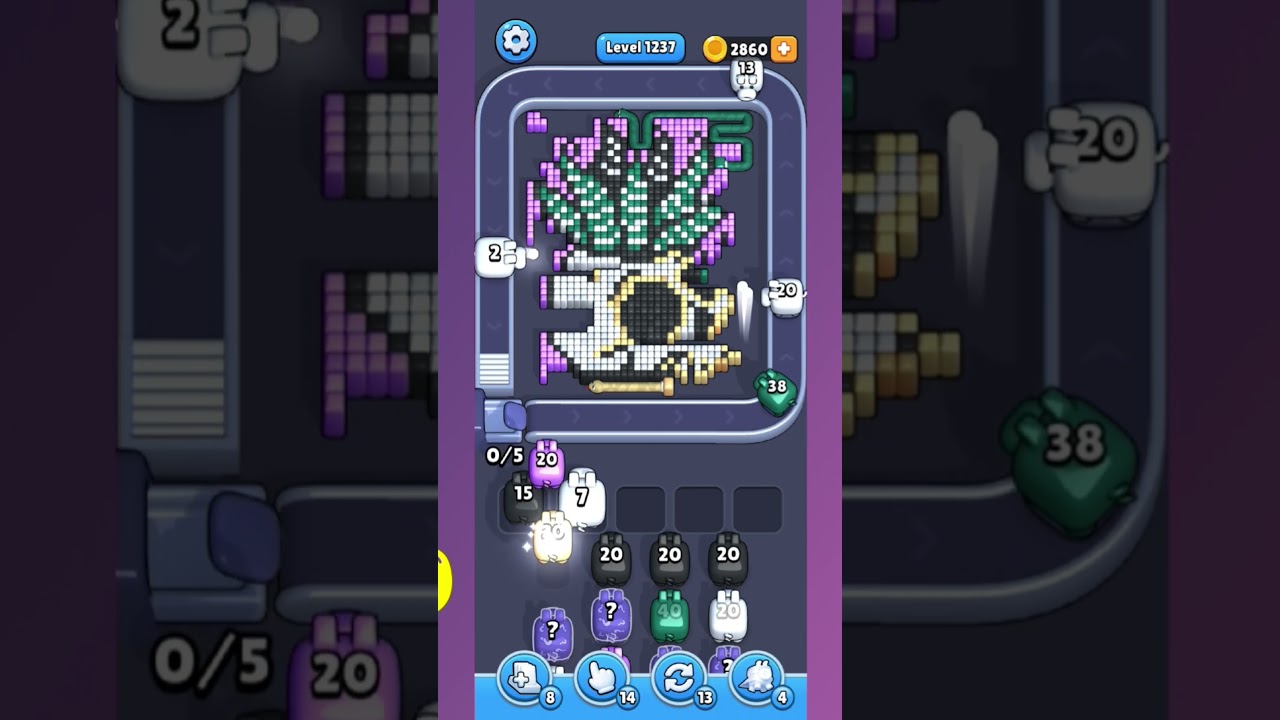 Pixel Flow Level 1237