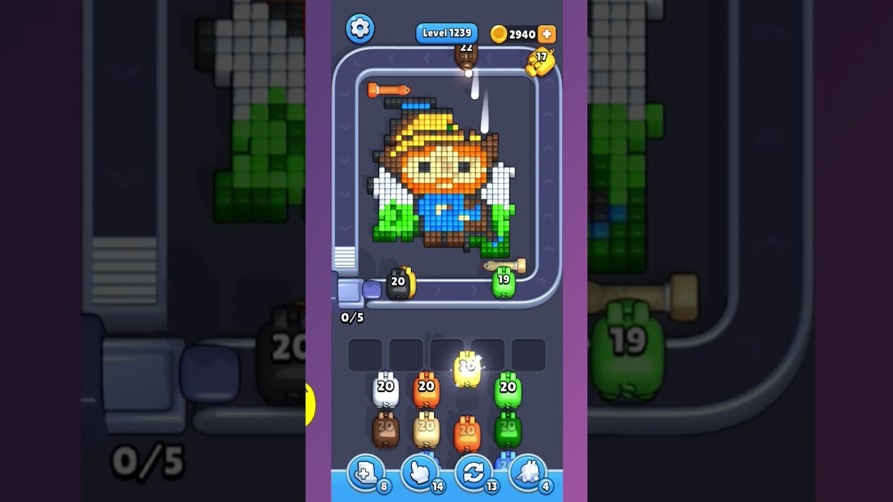 Pixel Flow Level 1239